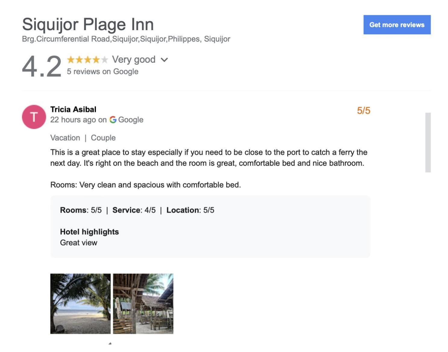 Siquijor Plage Inn Extérieur photo